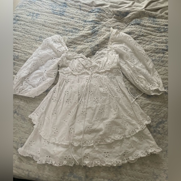 For Love & Lemons Fletcher Mini Dress - Picture 2 of 4